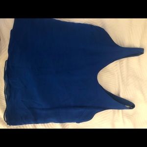 I crew boat neck cobalt top